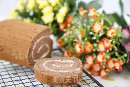 Make Cocoa rolls step 17