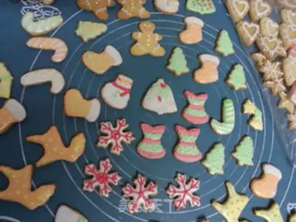 Make Christmas cookies step 17