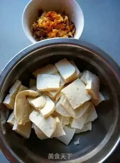 Make Crab butter tofu step 0