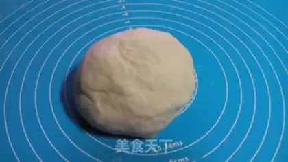 Make Christmas boot bread step 0