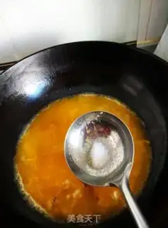 Make Crab butter tofu step 2