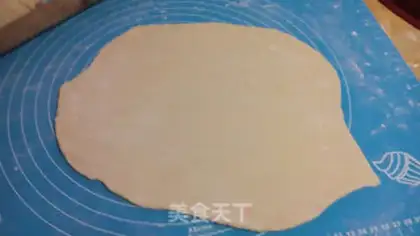 Make Christmas boot bread step 2