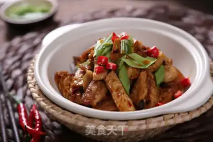 Make Dry pot tofu step 4