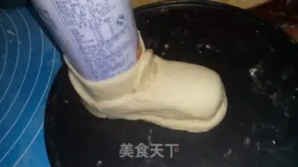 Make Christmas boot bread step 8