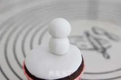 Make ♪ Christmas ♪ ♪ The sweet cupcakes ♪ step 11