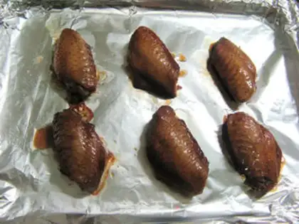 Make Honey-cooked chicken wings step 8