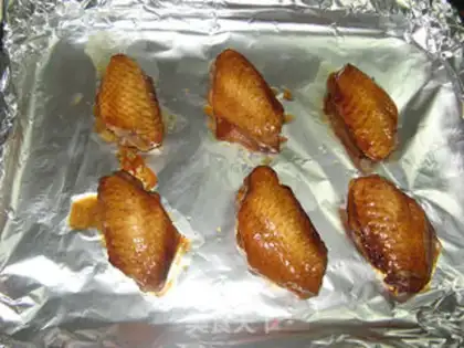 Make Honey-cooked chicken wings step 9