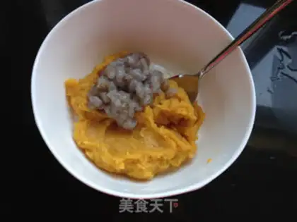 Make Shrimp red potato ball step 2