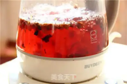 Make A rose drink from Lord Luo step 6