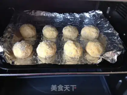 Make Shrimp red potato ball step 7