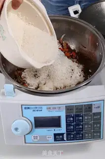 Make Hands on rice step 1