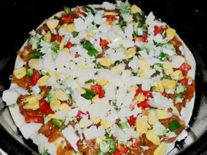 Make Shrimp pizza step 6