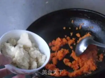 Make Carrots, bean mud step 5