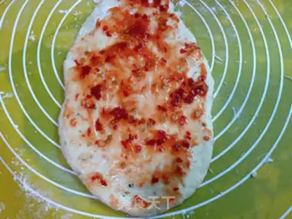 Make Spicy toast step 7