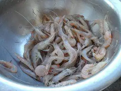 Make Fry shrimp step 0