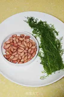 Make Plumbing peanut rice step 0