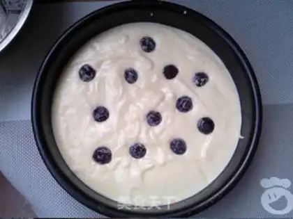 Make Coconut blueberry yogurt cake step 11