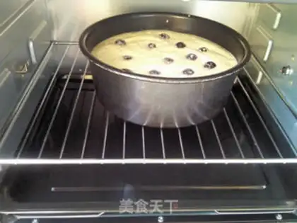 Make Coconut blueberry yogurt cake step 12