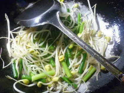 Make A soybean sprouts step 3