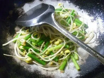 Make A soybean sprouts step 7