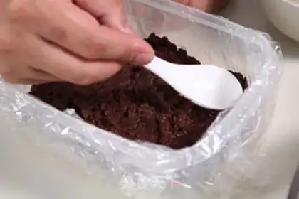 Make Bean cake step 4