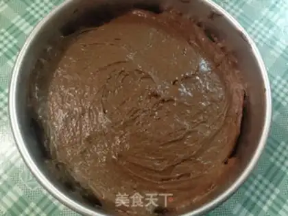 Make Chocolate Christmas cake step 14