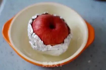 Make Maple Cinnamon Taffy baked apples step 6