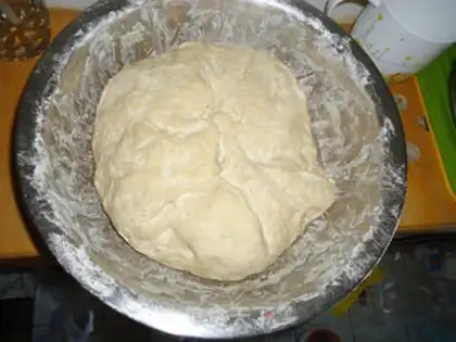 Make Cream buns step 2