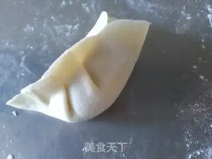 Make Celery pork dumplings step 9