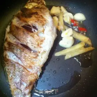Make Red-burned mackerel step 4
