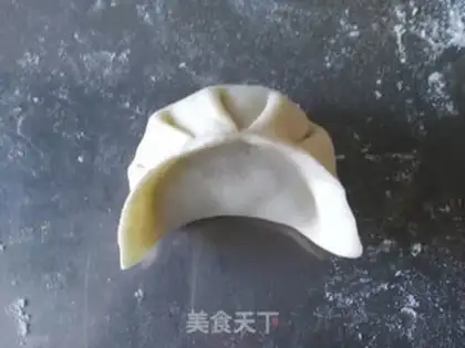 Make Celery pork dumplings step 10
