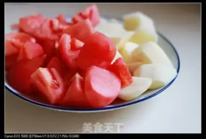 Make Tomato oxen step 7