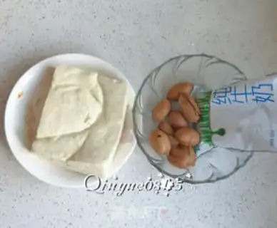 Make Tofu walnut juice step 0