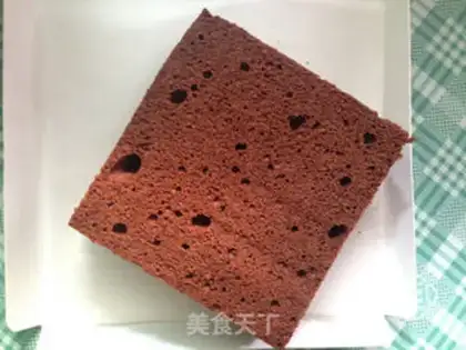 Make Chocolate Christmas cake step 21