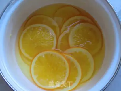 Make Orange cake roll step 0