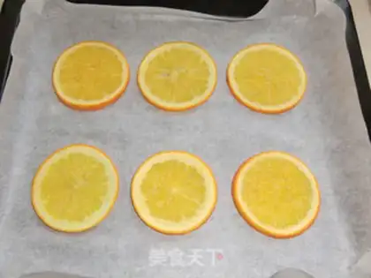 Make Orange cake roll step 1