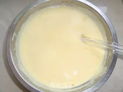 Make Orange cake roll step 4