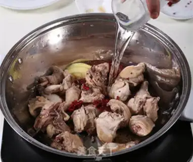 Make Red chicken step 2