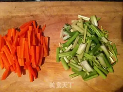 Make Carrot celery and tofu step 0