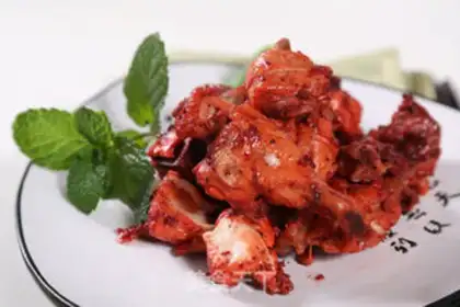 Make Red chicken step 4