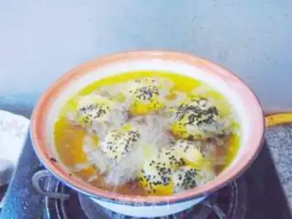 Make Soybean sesame pack step 4