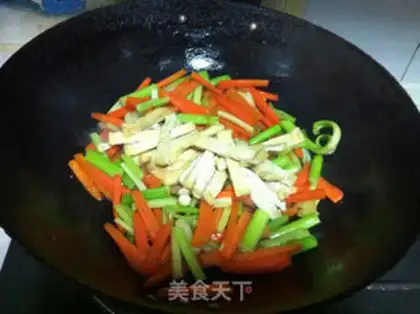 Make Carrot celery and tofu step 4