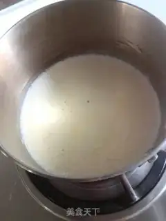 Make Goldmelon butter pudding step 4