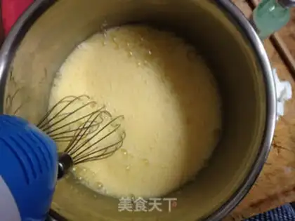 Make Christmas lava cake step 2