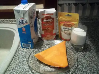 Make Pumpkin wheat cake step 0