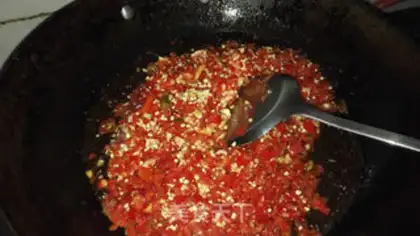 Make Homemade chili sauce step 6
