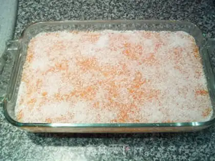 Make Pumpkin wheat cake step 9