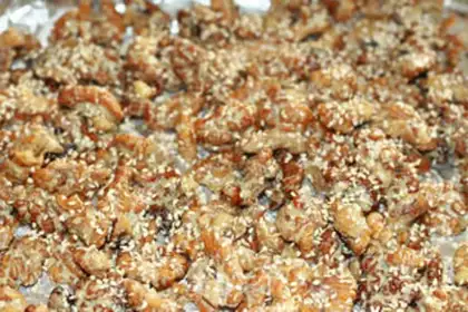 Make Amber walnuts step 8