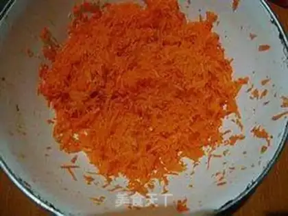 Make The ground cabbage, the bean slag step 1