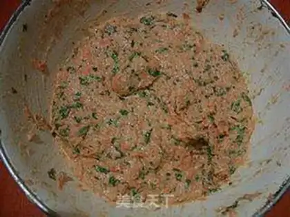 Make The ground cabbage, the bean slag step 5